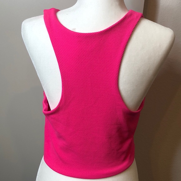 Hot pink crop top - Picture 3 of 5